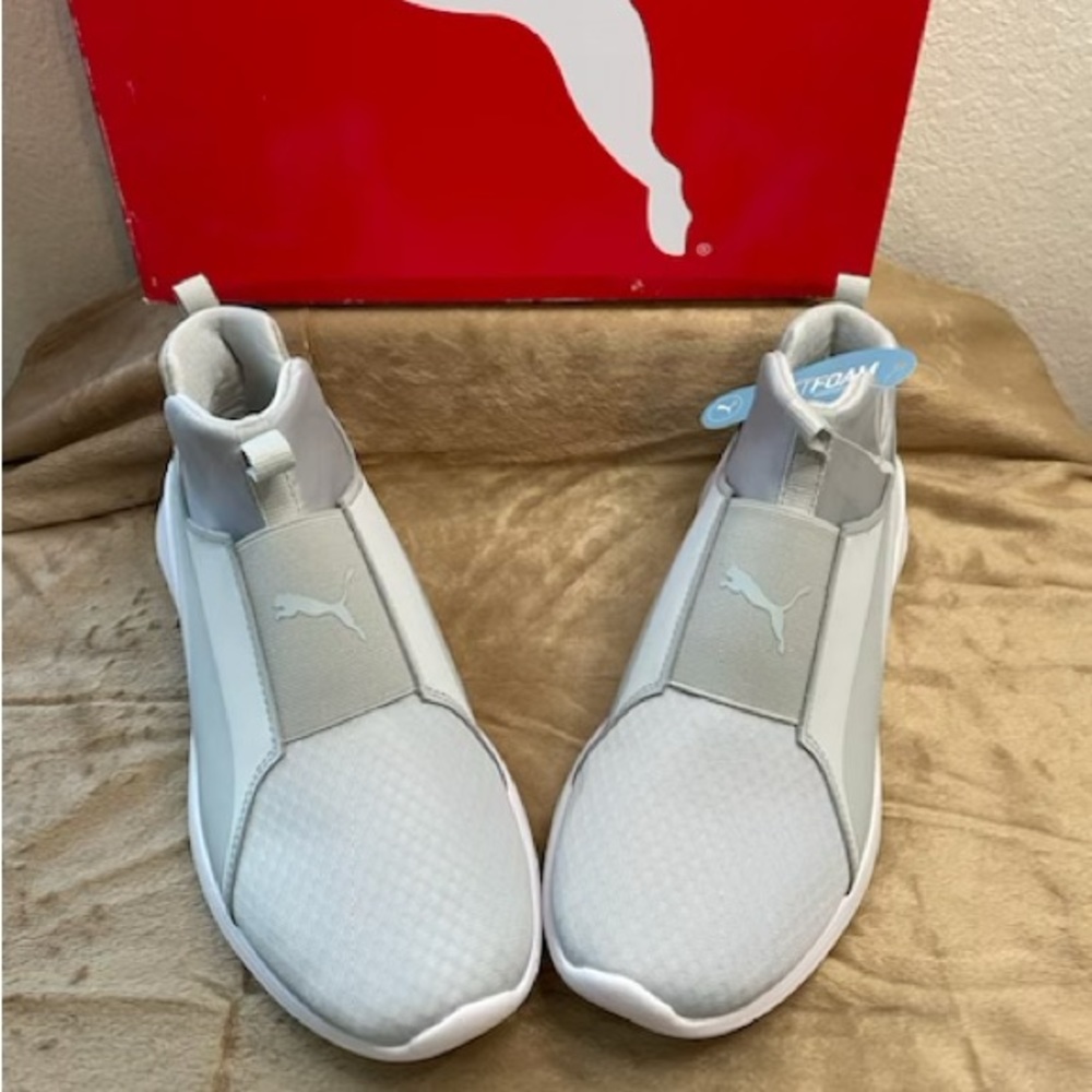 Puma Rebel Mid Wns Light Gray Snea